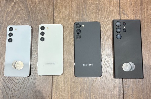 Schermo nero finto telefono