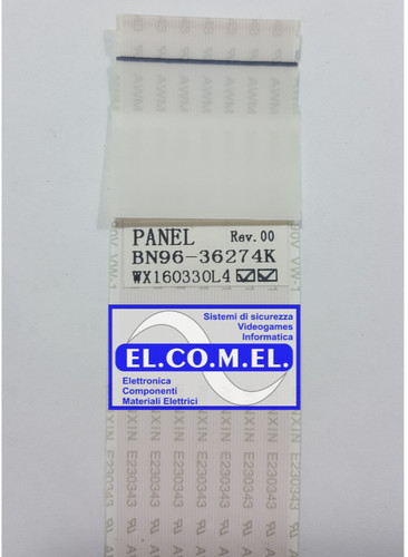 Cavo flat collegamento con - flat, t-con